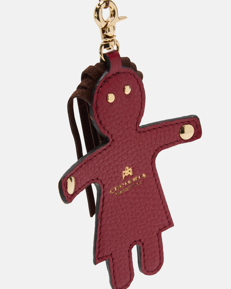 CHARM Cherry  - Damen Schlüsselanhänger - Damen Zubehör - Zubehor - Cuoieria Fiorentina