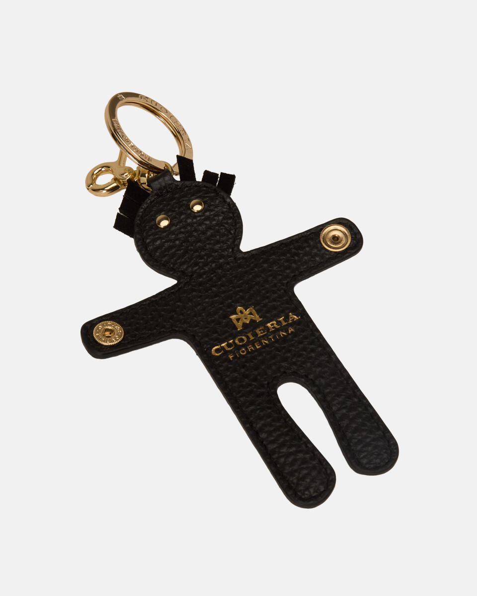 CHARM Schwarz  - Damen Schlüsselanhänger - Damen Zubehör - Zubehor - Cuoieria Fiorentina