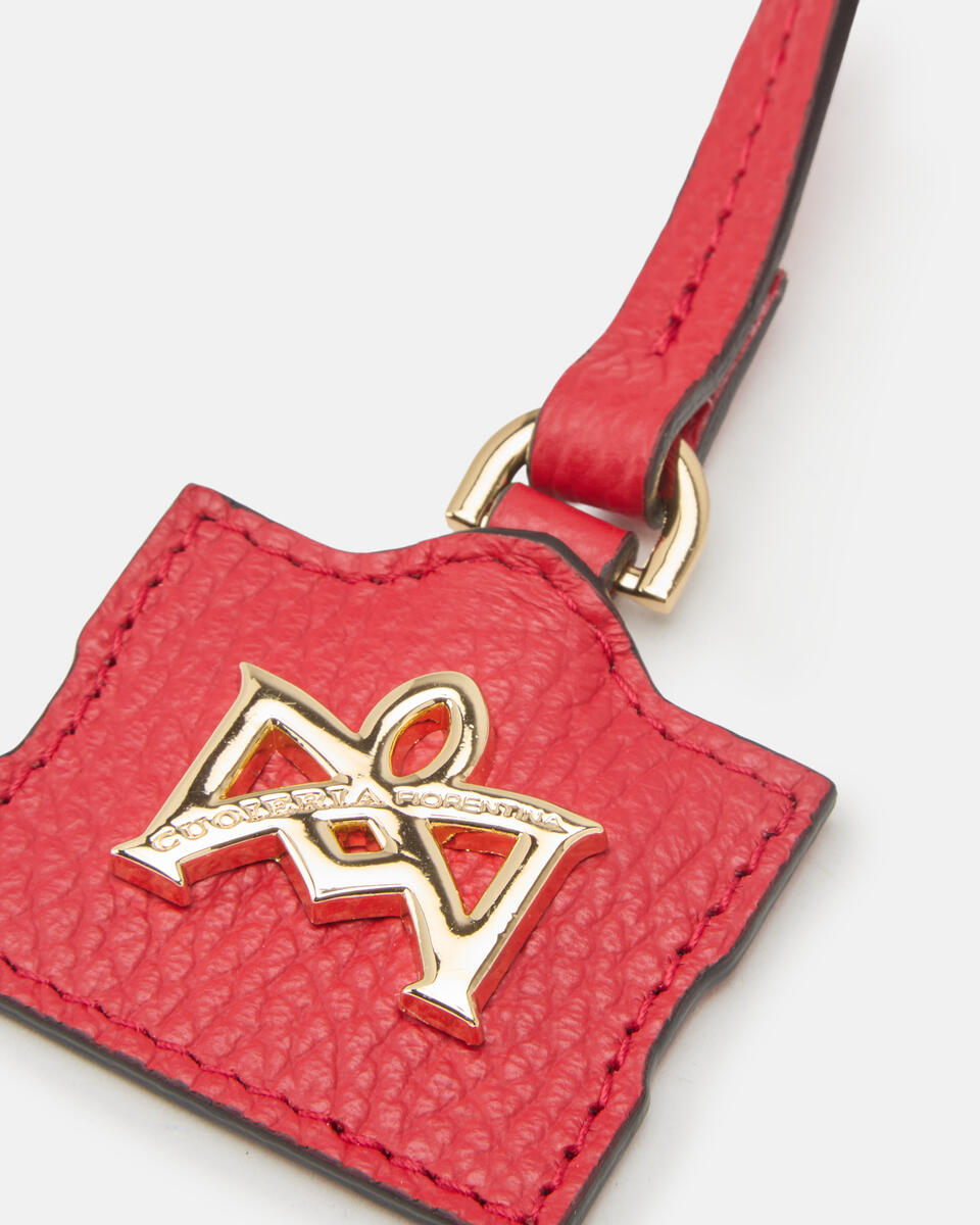 LEDERANHÄNGER Tomato  - Damen Schlüsselanhänger - Damen Zubehör - Zubehor - Cuoieria Fiorentina