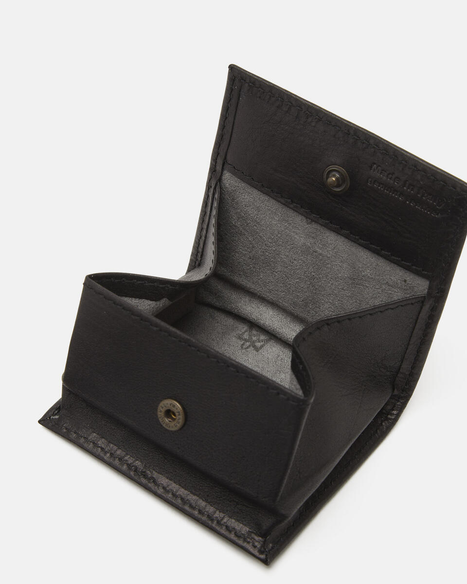 MÜNZGELDBÖRSE Schwarz  - Damen Brieftaschen - Herren Brieftaschen - Brieftaschen - Cuoieria Fiorentina
