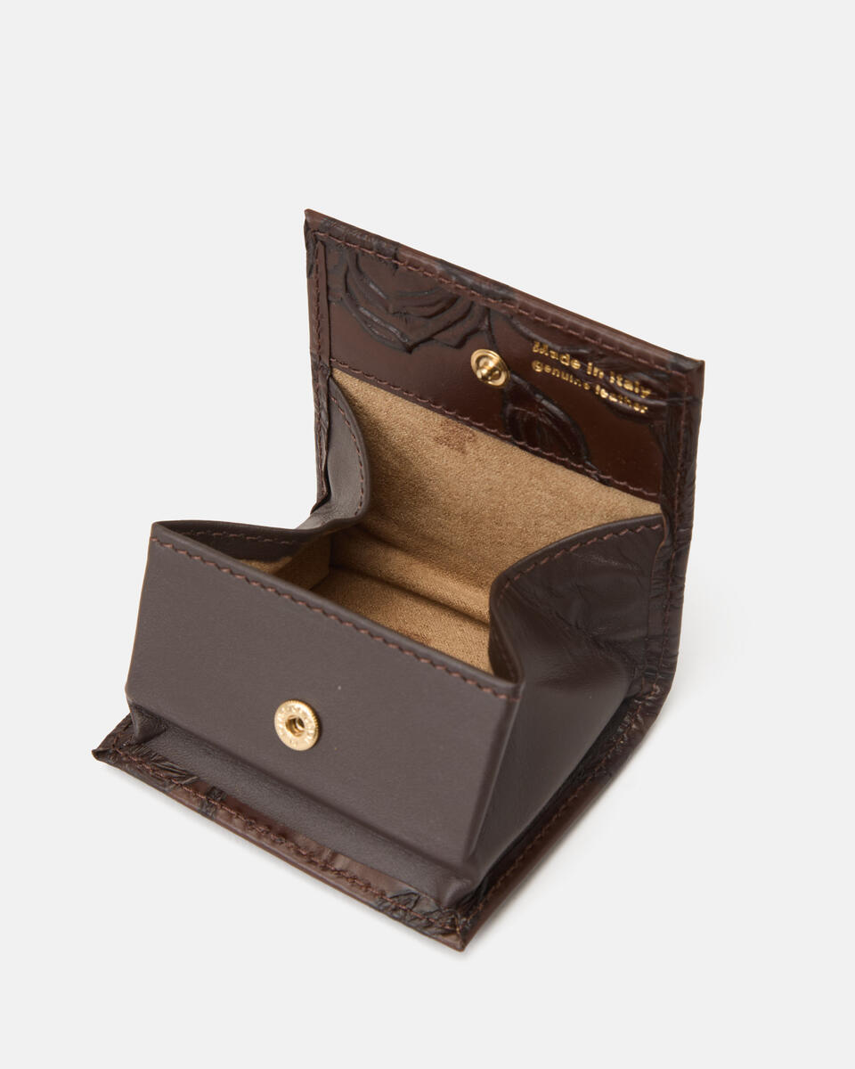 Geldbörse Mahagoni  - Damen Brieftaschen - Brieftaschen - Cuoieria Fiorentina
