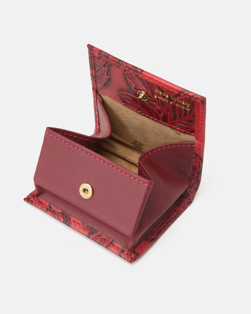 Geldbörse Rot  - Damen Brieftaschen - Brieftaschen - Cuoieria Fiorentina