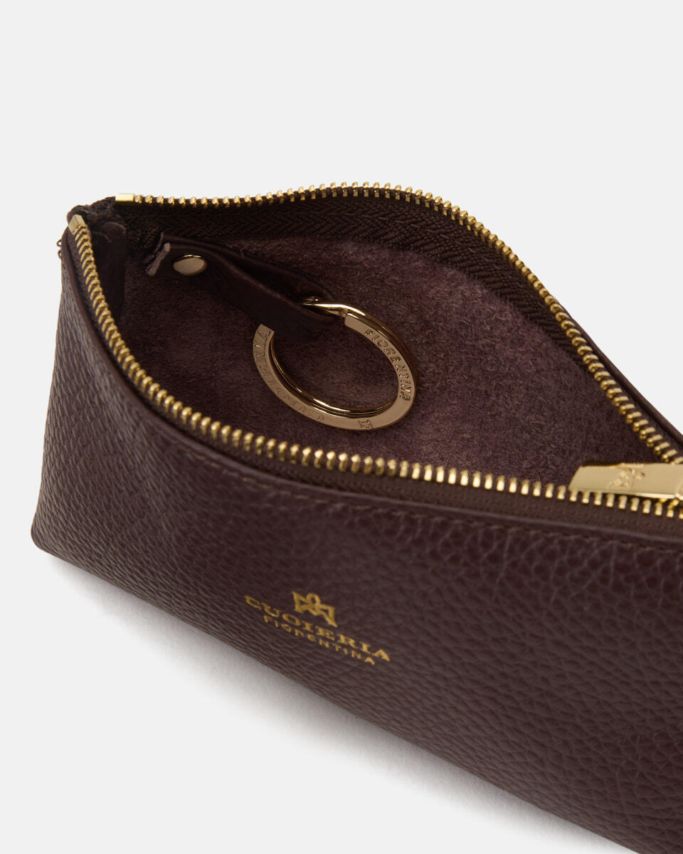 Schlüssel-Etui Coffee  - Necessaire - Damen Zubehör - Zubehor - Cuoieria Fiorentina