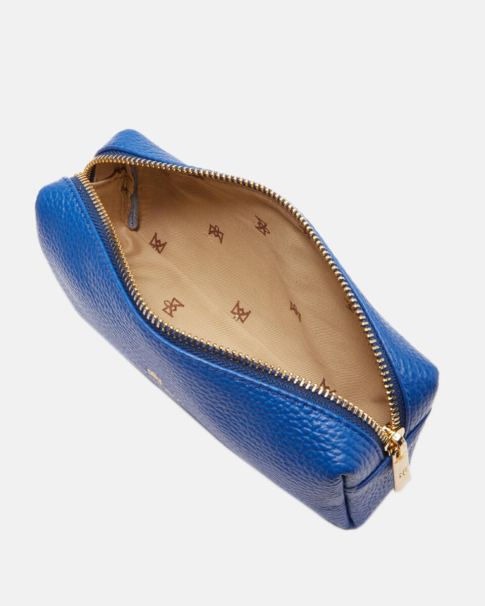 Make Up Tasche Blitzblau  - Necessaire - Damen Zubehör - Zubehor - Cuoieria Fiorentina