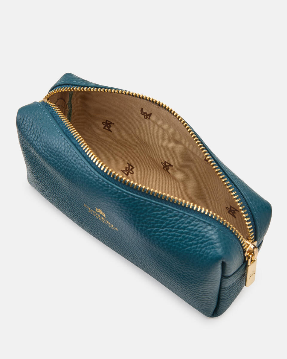 Make Up Tasche Teal  - Cuoieria Fiorentina