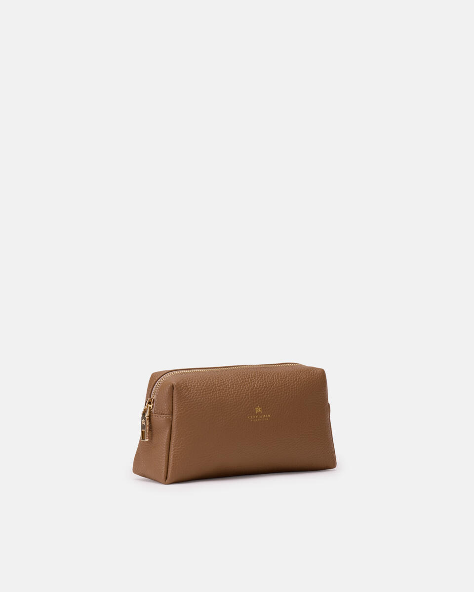 Große Make Up Tasche Desert  - Cuoieria Fiorentina