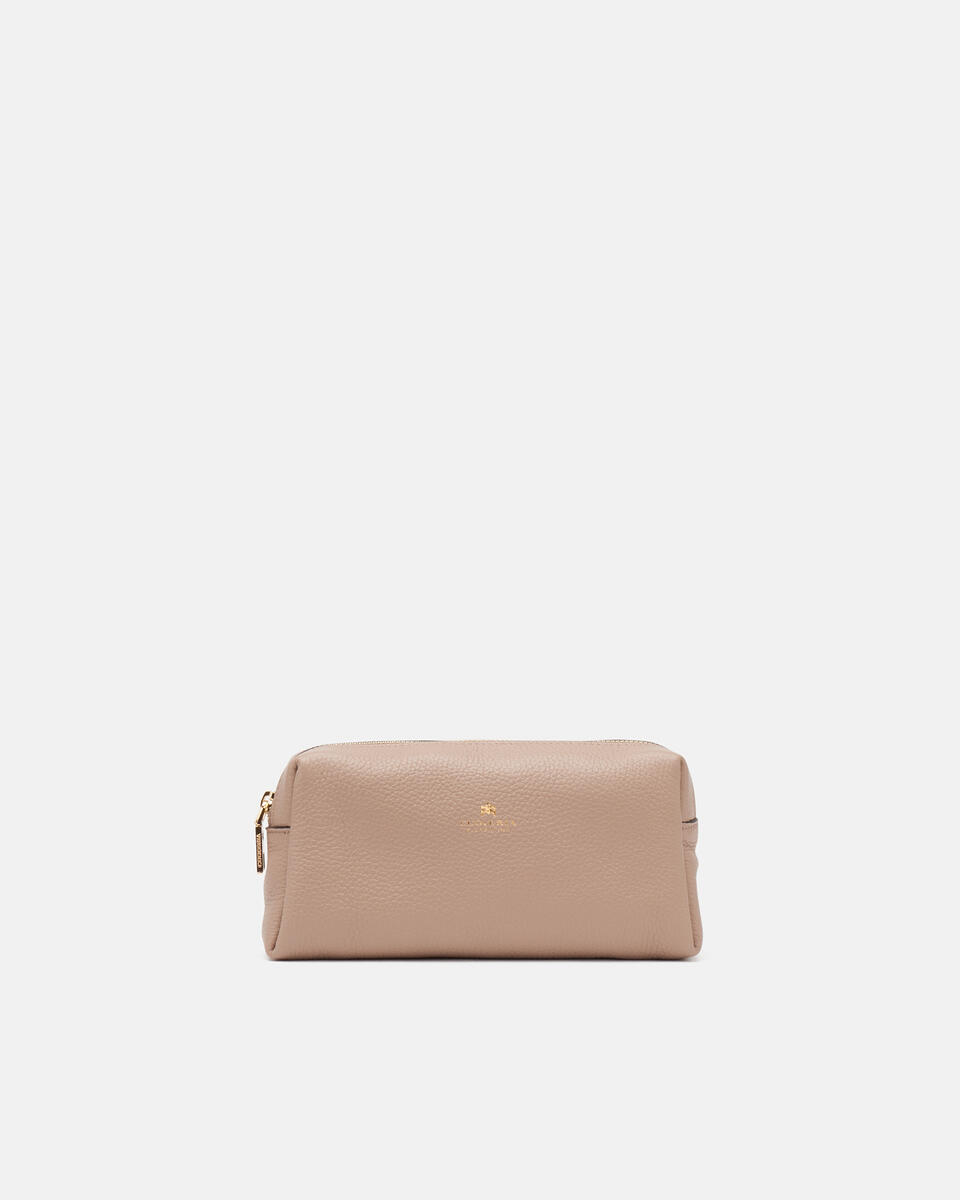 Große Make Up Tasche Taupe  - Necessaire - Damen Zubehör - Zubehor - Cuoieria Fiorentina