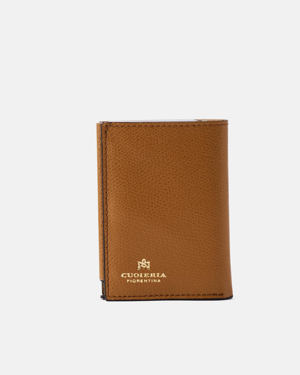 Kartenhalter mit Schnappverschluss Lion  - Damen Brieftaschen - Brieftaschen - Cuoieria Fiorentina