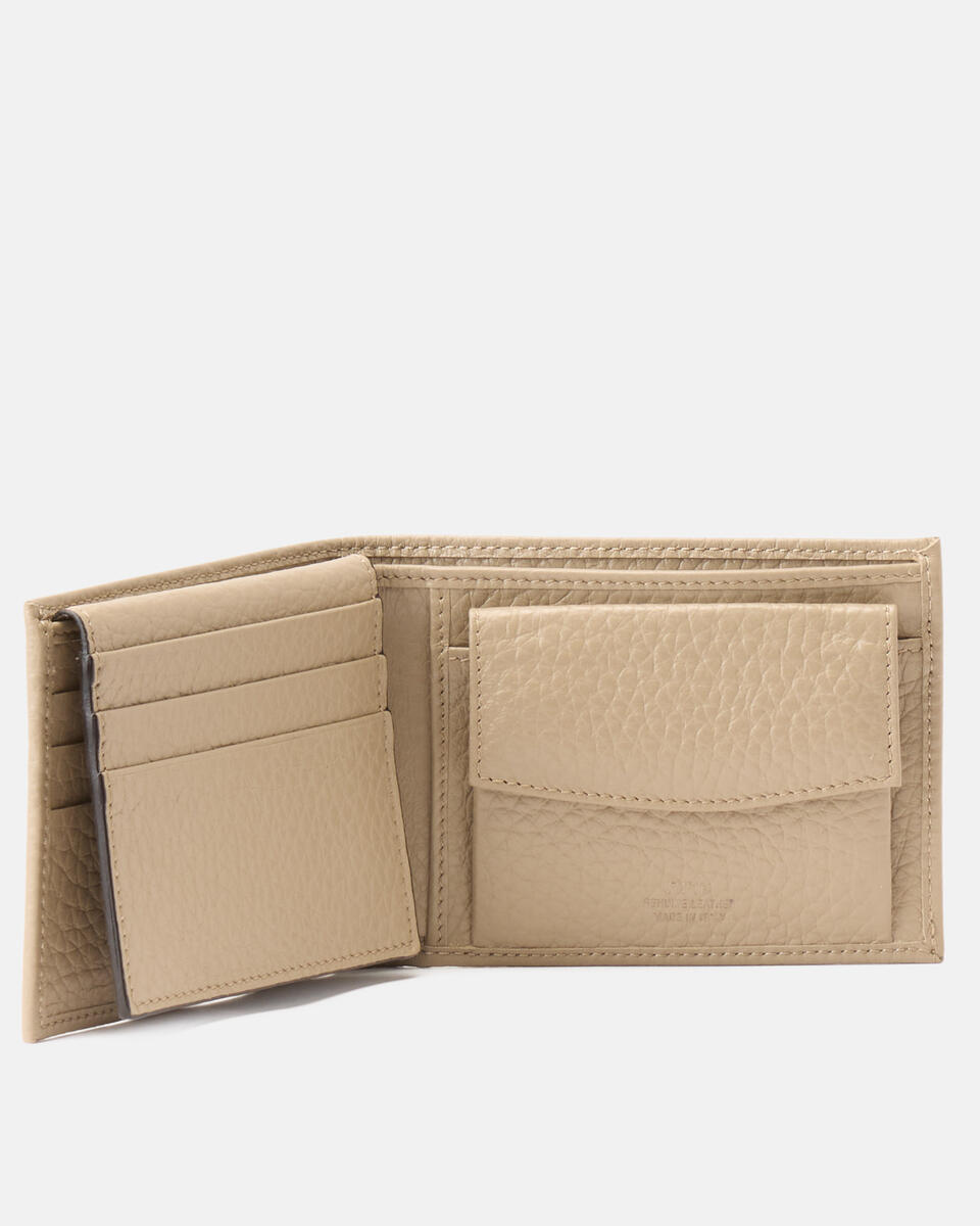 GROSSE BRIEFTASCHE Taupe  - Cuoieria Fiorentina