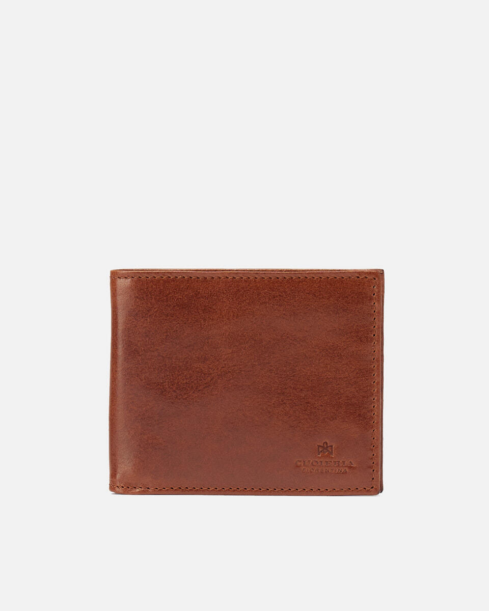 Basic brieftasche Braun  - Damen Brieftaschen - Herren Brieftaschen - Brieftaschen - Cuoieria Fiorentina