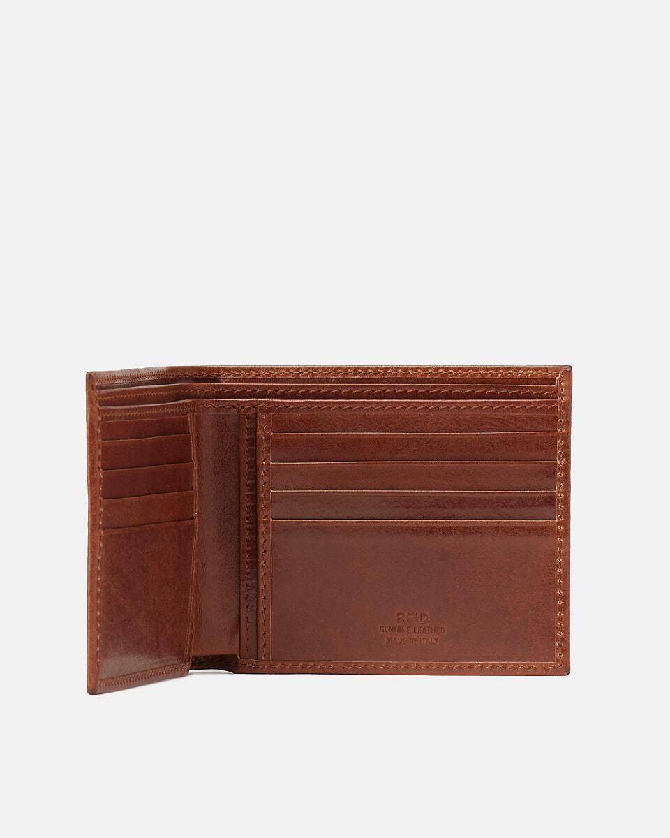 Basic brieftasche Braun  - Damen Brieftaschen - Herren Brieftaschen - Brieftaschen - Cuoieria Fiorentina