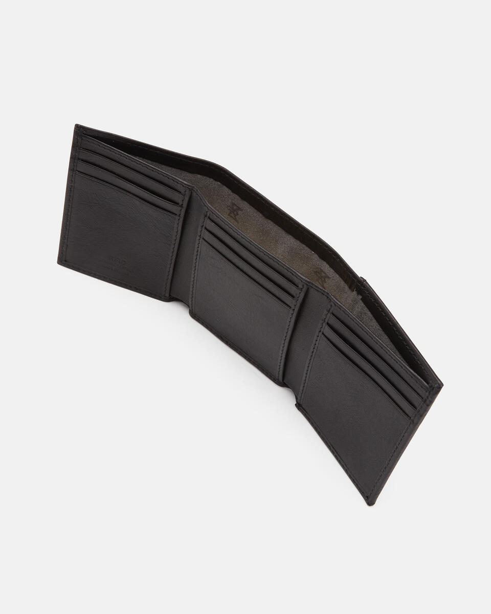 TRIFOLD BRIETASCHE Schwarz  - Herren Brieftaschen - Brieftaschen - Cuoieria Fiorentina