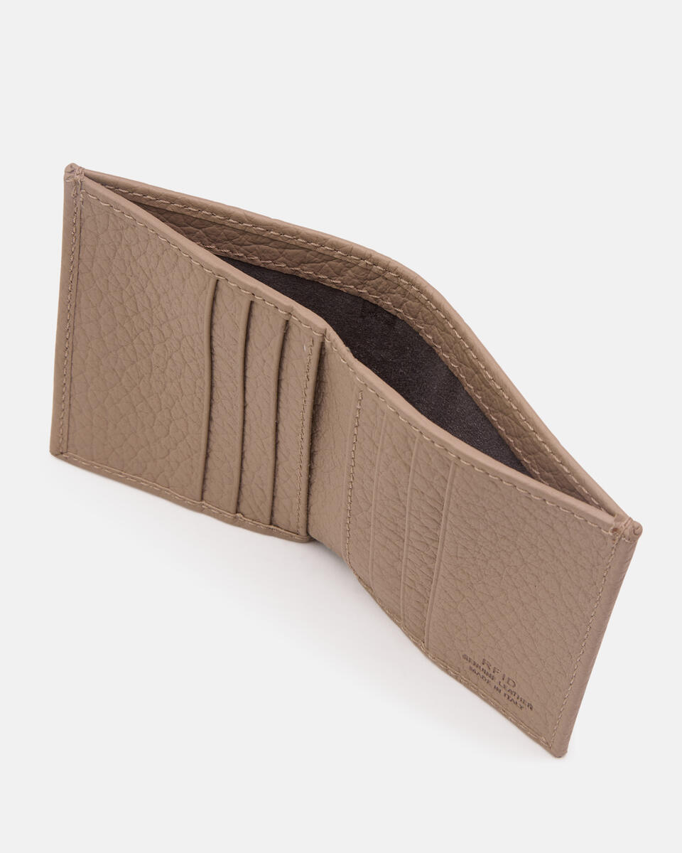 KARTENHALTER Taupe  - Herren Brieftaschen - Brieftaschen - Cuoieria Fiorentina