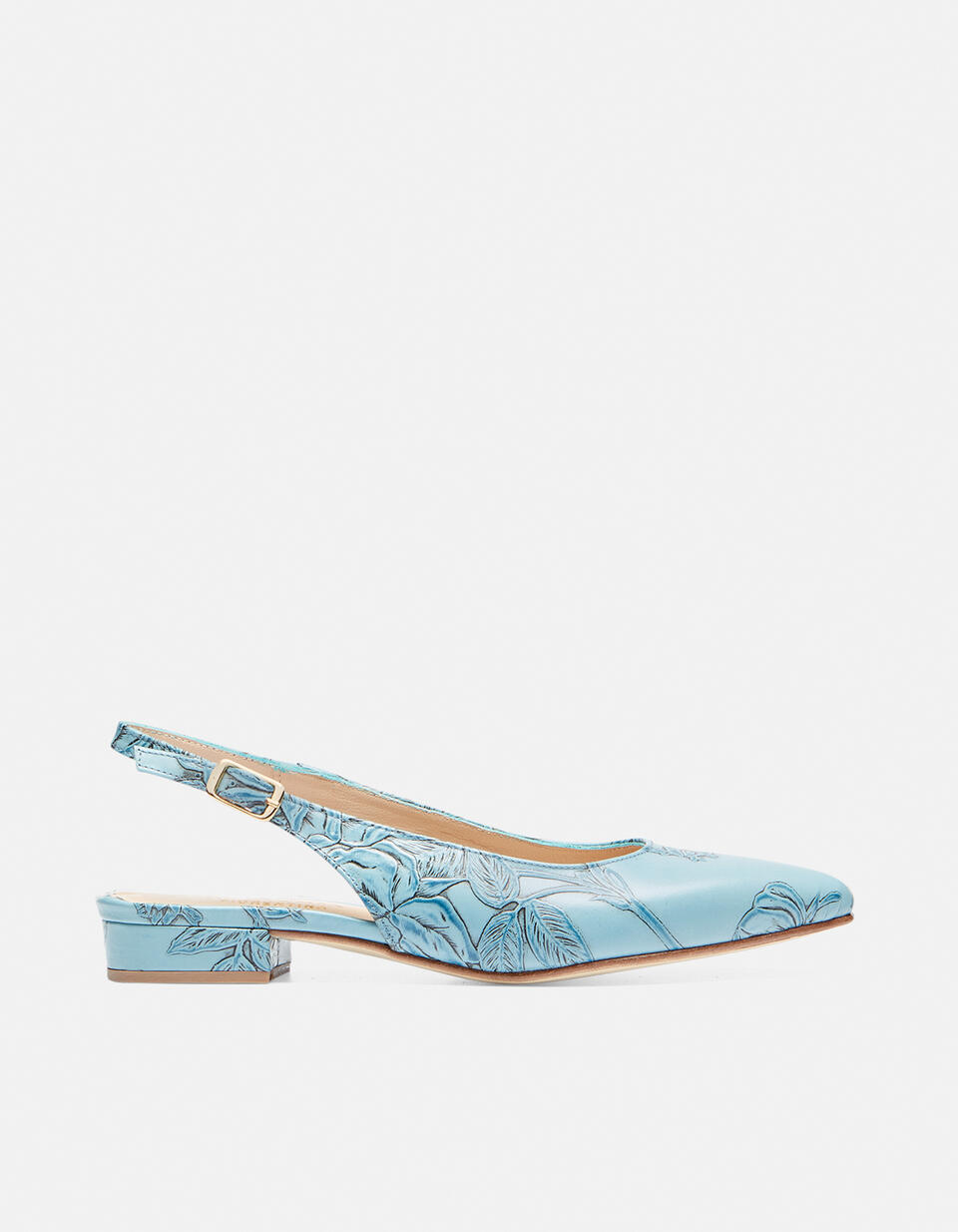 Slingback Mimì Hellblau  - Schuhe - Special Price - Cuoieria Fiorentina