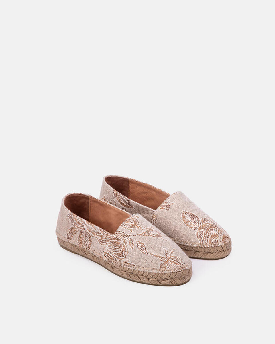 SLIP-ON JACQUARD Karamell  - Schuhe - Special Price - Cuoieria Fiorentina