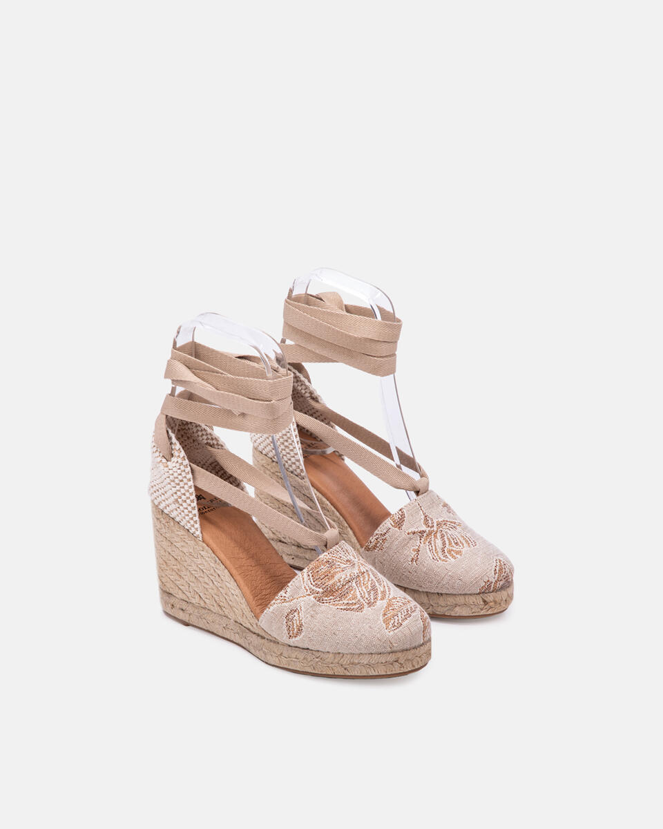 WEDGES JACQUARD schuhe