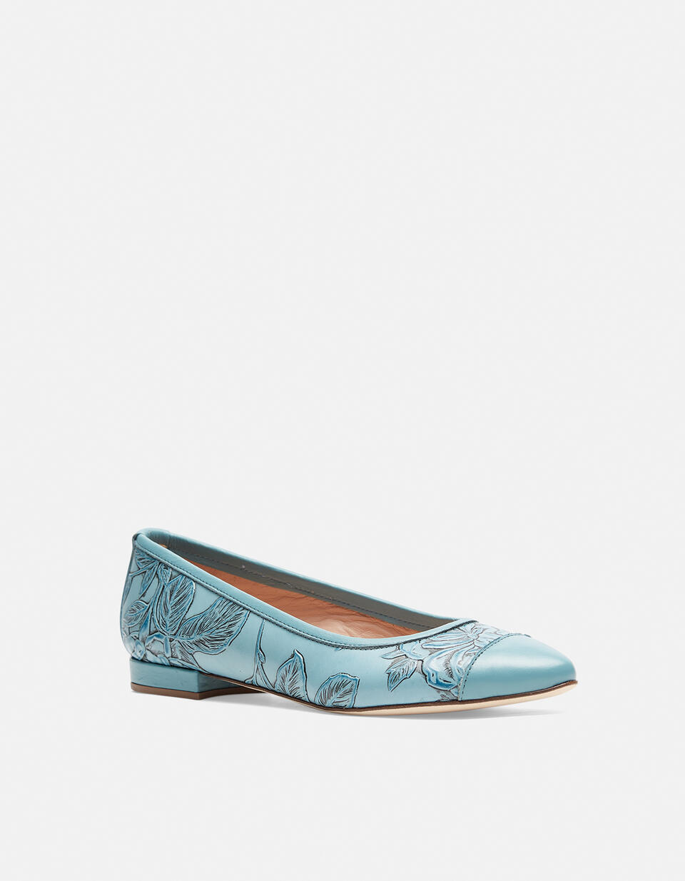 Ballet shoe Hellblau  - Schuhe - Special Price - Cuoieria Fiorentina